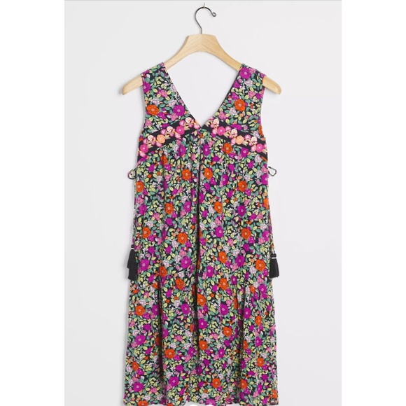 Anthropologie Aida Embroidered Mini Dress - Picture 1 of 10